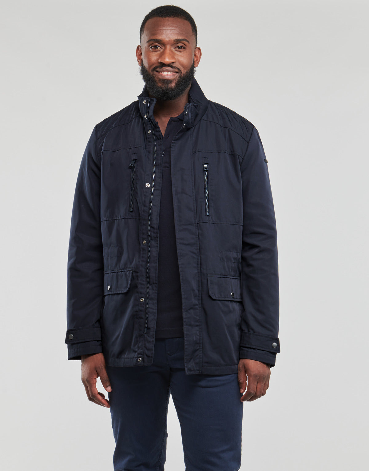 Giubbotto Uomo Geox  M RENNY FIELD JKT  Marine