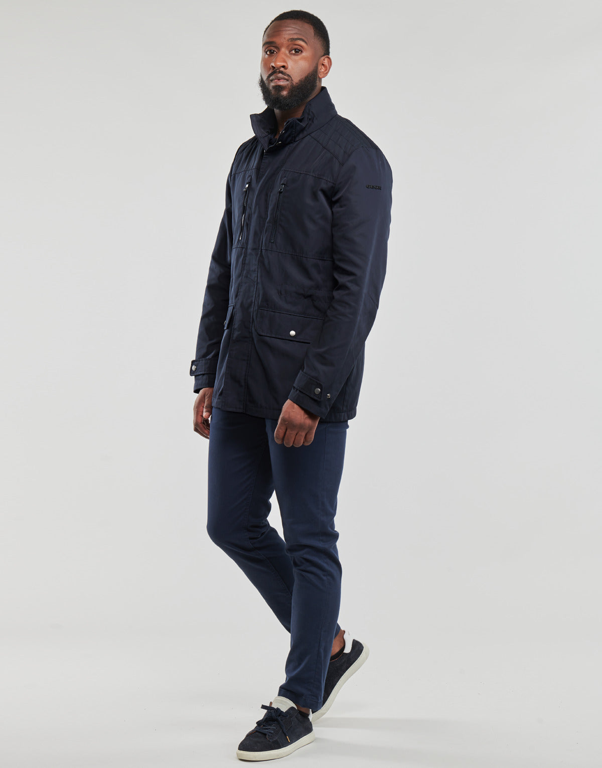 Giubbotto Uomo Geox  M RENNY FIELD JKT  Marine