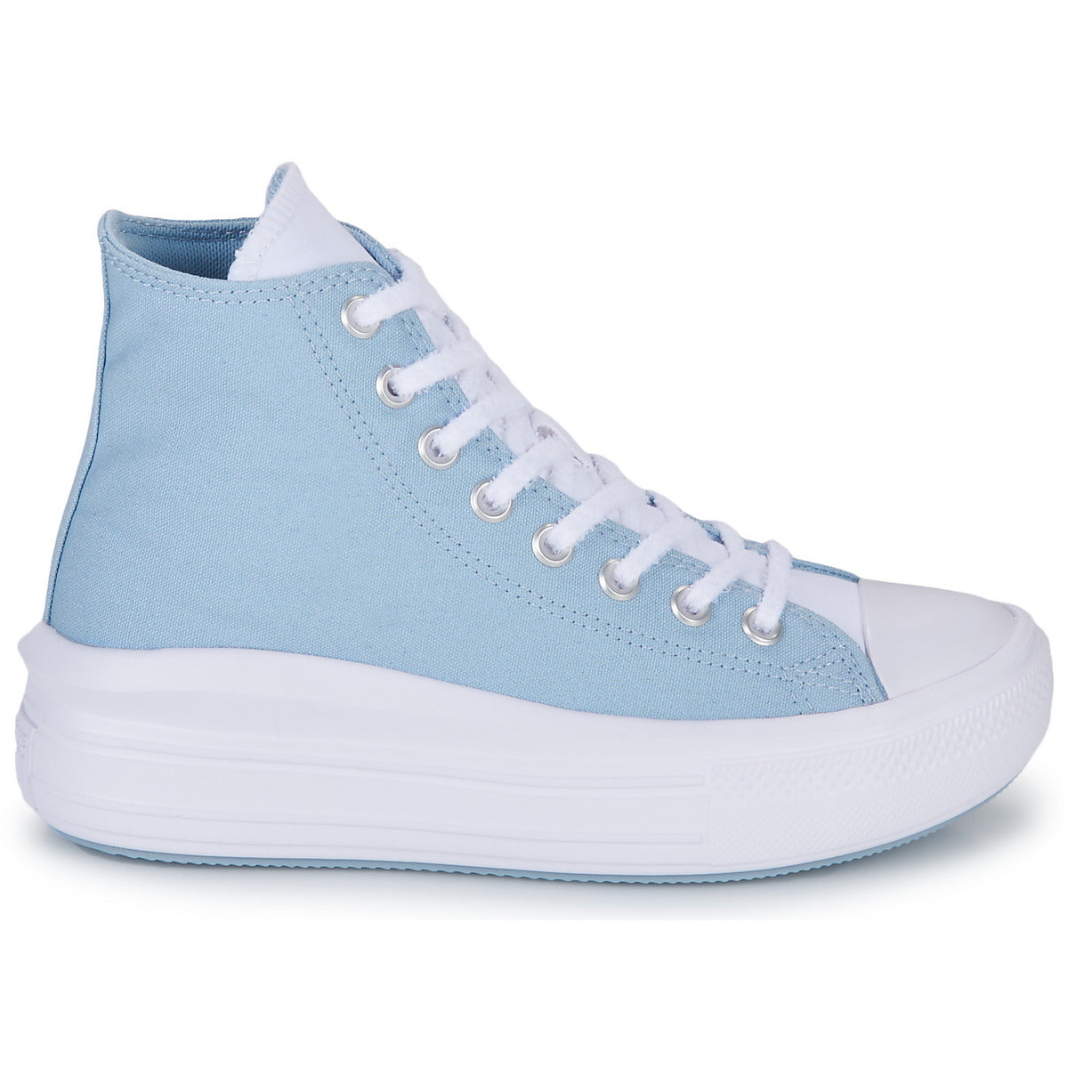 Sneakers alte Donna Converse  CHUCK TAYLOR ALL STAR MOVE CX PLATFORM HI  Blu