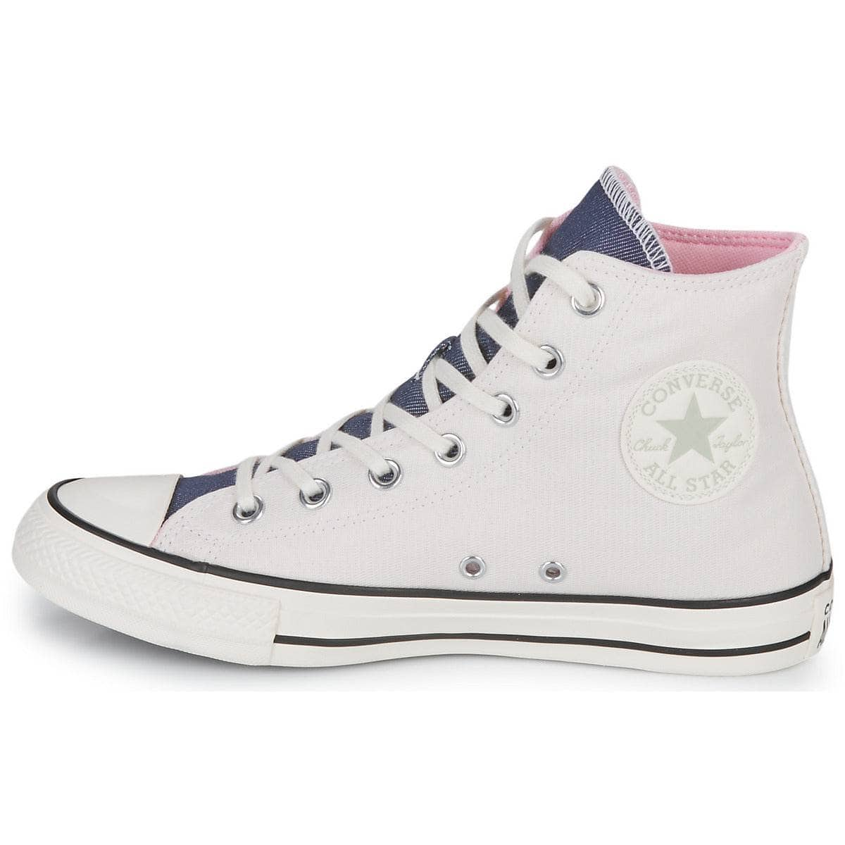 Sneakers alte Donna Converse  CHUCK TAYLOR ALL STAR DENIM FASHION HI  Bianco