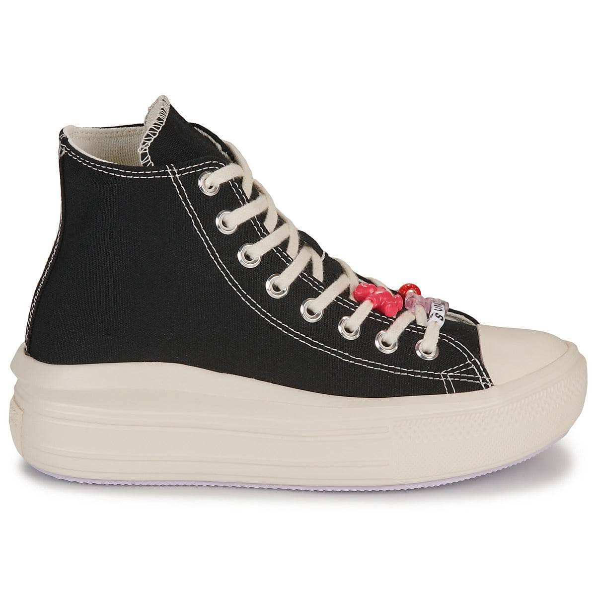 Sneakers alte Donna Converse  CHUCK TAYLOR ALL STAR MOVE-POP WORDS  Nero