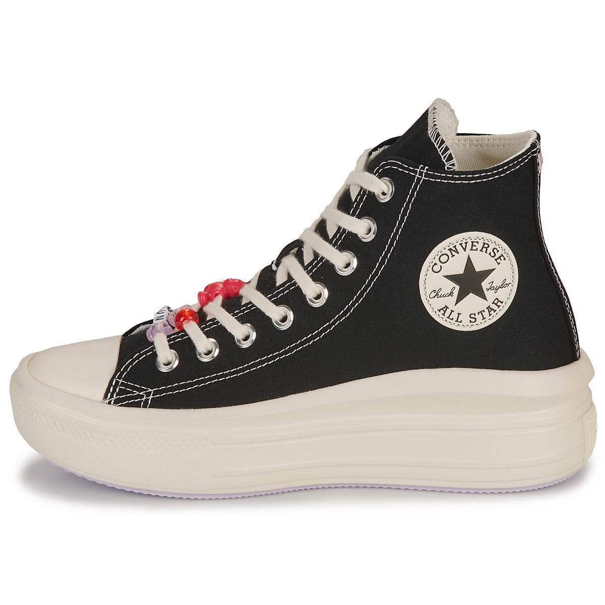 Sneakers alte Donna Converse  CHUCK TAYLOR ALL STAR MOVE-POP WORDS  Nero