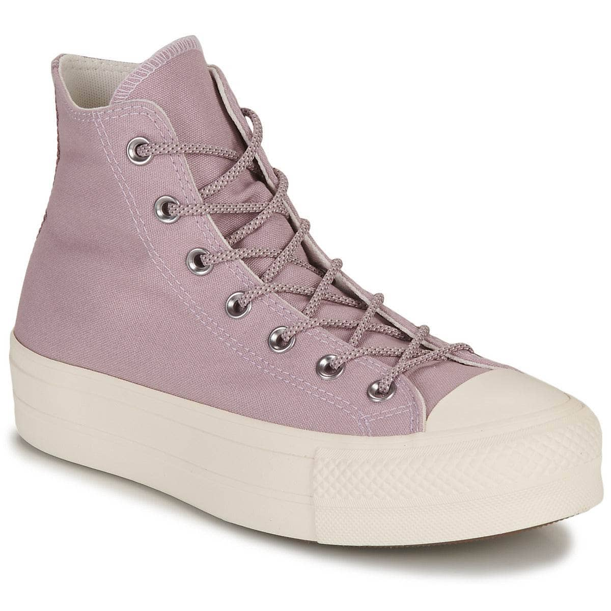 Sneakers alte Donna Converse  CHUCK TAYLOR ALL STAR LIFT PLATFORM SUMMER UTILITY-LUCID LILAC/V  Viola