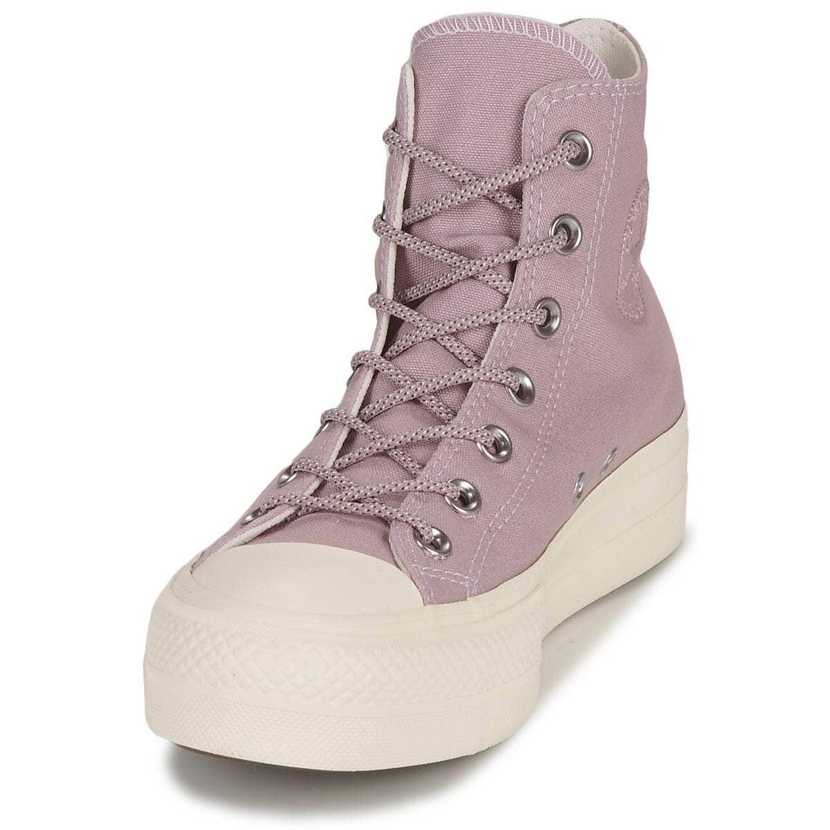 Sneakers alte Donna Converse  CHUCK TAYLOR ALL STAR LIFT PLATFORM SUMMER UTILITY-LUCID LILAC/V  Viola