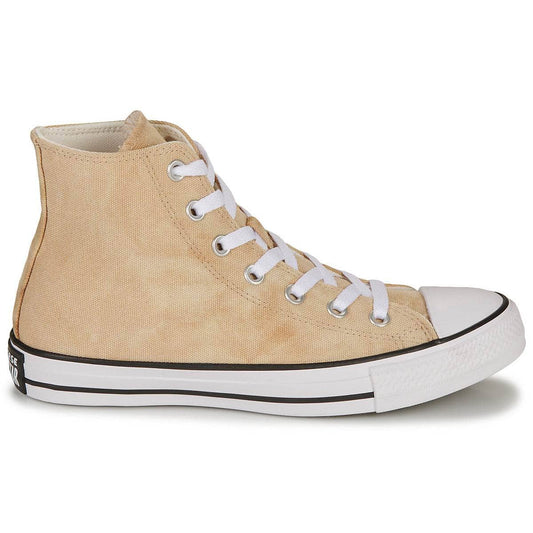 Sneakers alte Donna Converse  CHUCK TAYLOR ALL STAR SUN WASHED TEXTILE-NAUTICAL MENSWEAR  Marrone