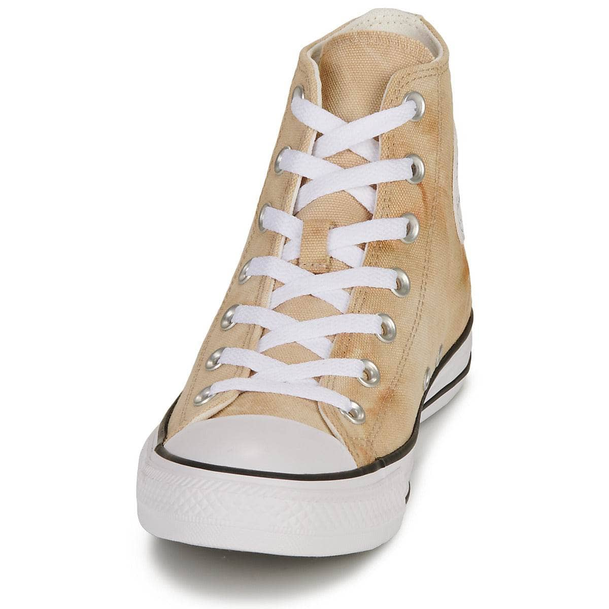 Sneakers alte Donna Converse  CHUCK TAYLOR ALL STAR SUN WASHED TEXTILE-NAUTICAL MENSWEAR  Marrone