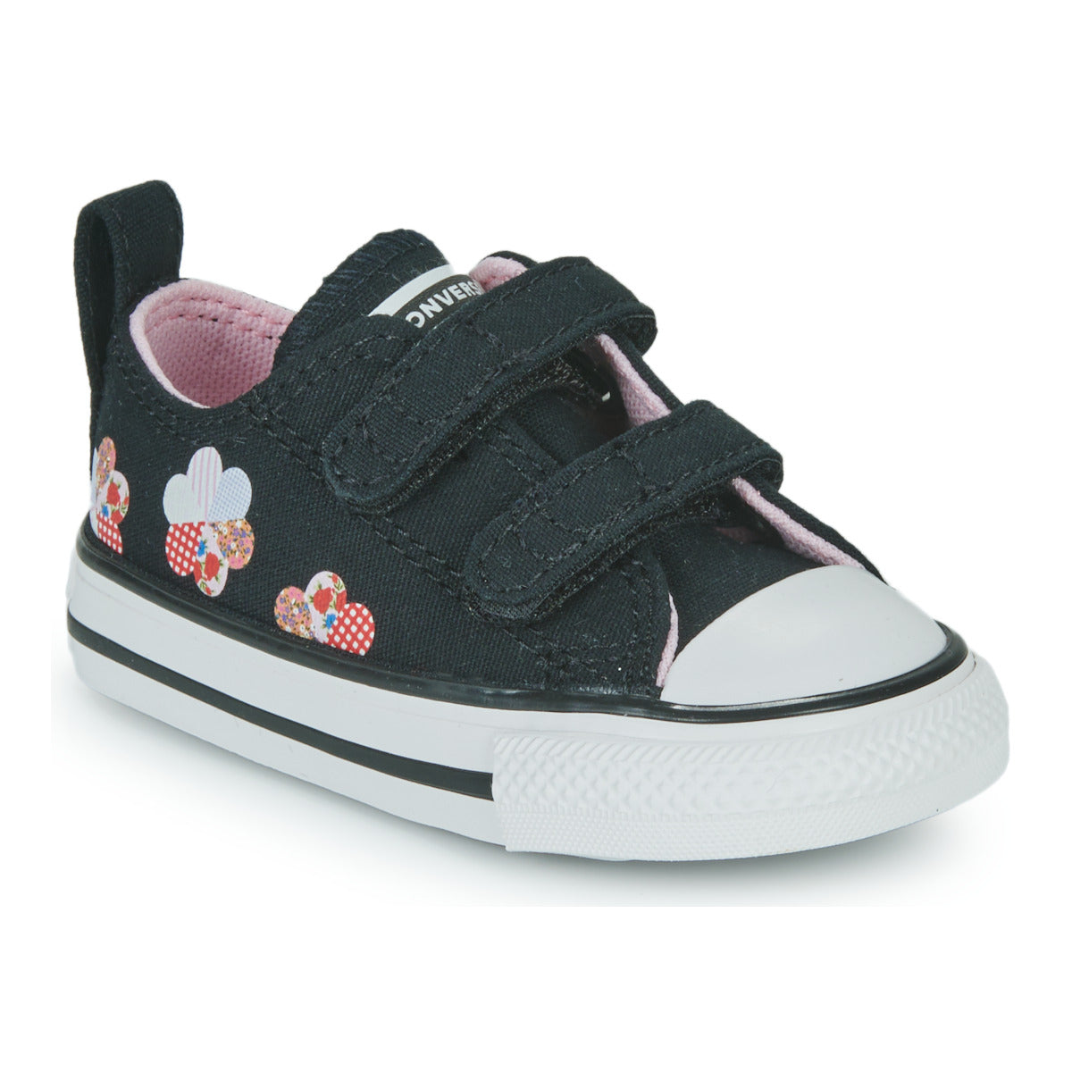 Scarpe bambini ragazza Converse  CHUCK TAYLOR ALL STAR 2V OX  Nero