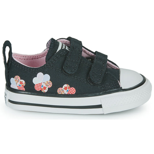 Scarpe bambini ragazza Converse  CHUCK TAYLOR ALL STAR 2V OX  Nero