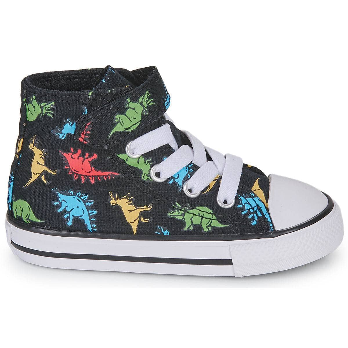 Scarpe bambini ragazzo Converse  Chuck Taylor All Star 1V Dinosaurs Hi  Multicolore