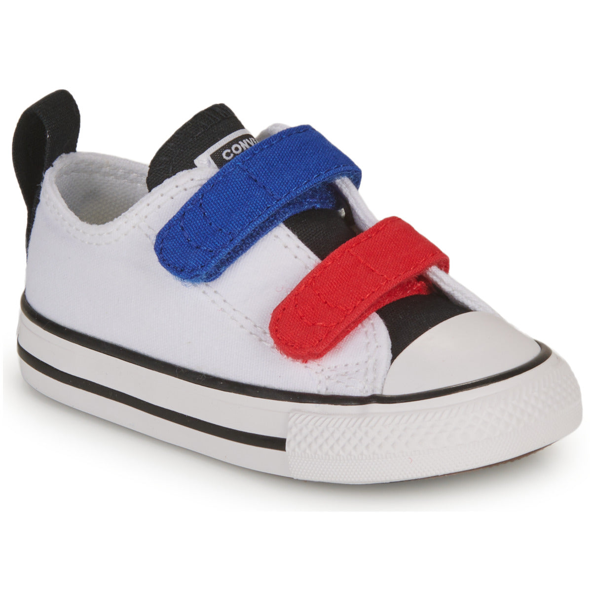 Scarpe bambini ragazzo Converse  INFANT CONVERSE CHUCK TAYLOR ALL STAR 2V EASY-ON SUMMER TWILL LO  Bianco