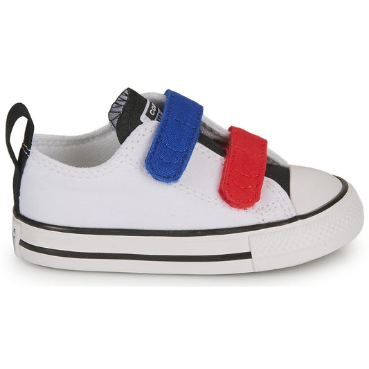 Scarpe bambini ragazzo Converse  INFANT CONVERSE CHUCK TAYLOR ALL STAR 2V EASY-ON SUMMER TWILL LO  Bianco