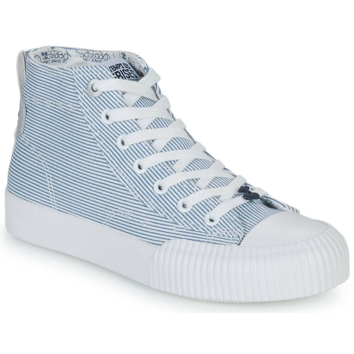 Sneakers alte Donna Le Temps des Cerises  HARLOW  Blu