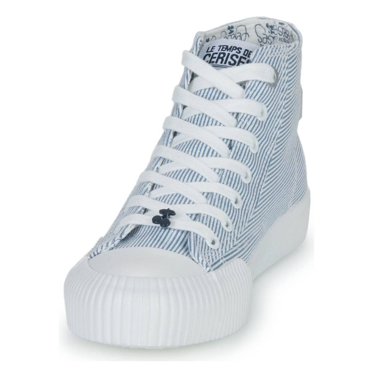 Sneakers alte Donna Le Temps des Cerises  HARLOW  Blu