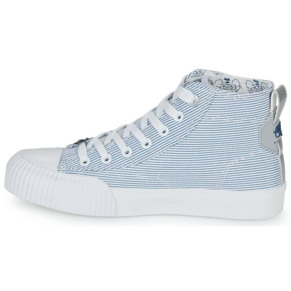 Sneakers alte Donna Le Temps des Cerises  HARLOW  Blu