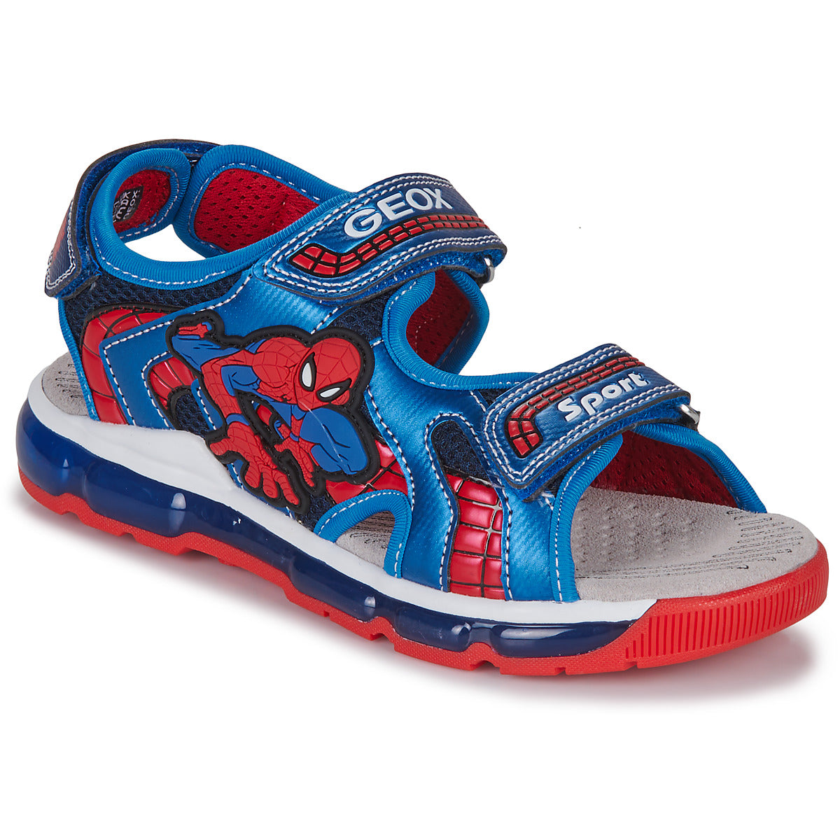 Sandali bambini ragazzo Geox  J SANDAL ANDROID BOY  Blu