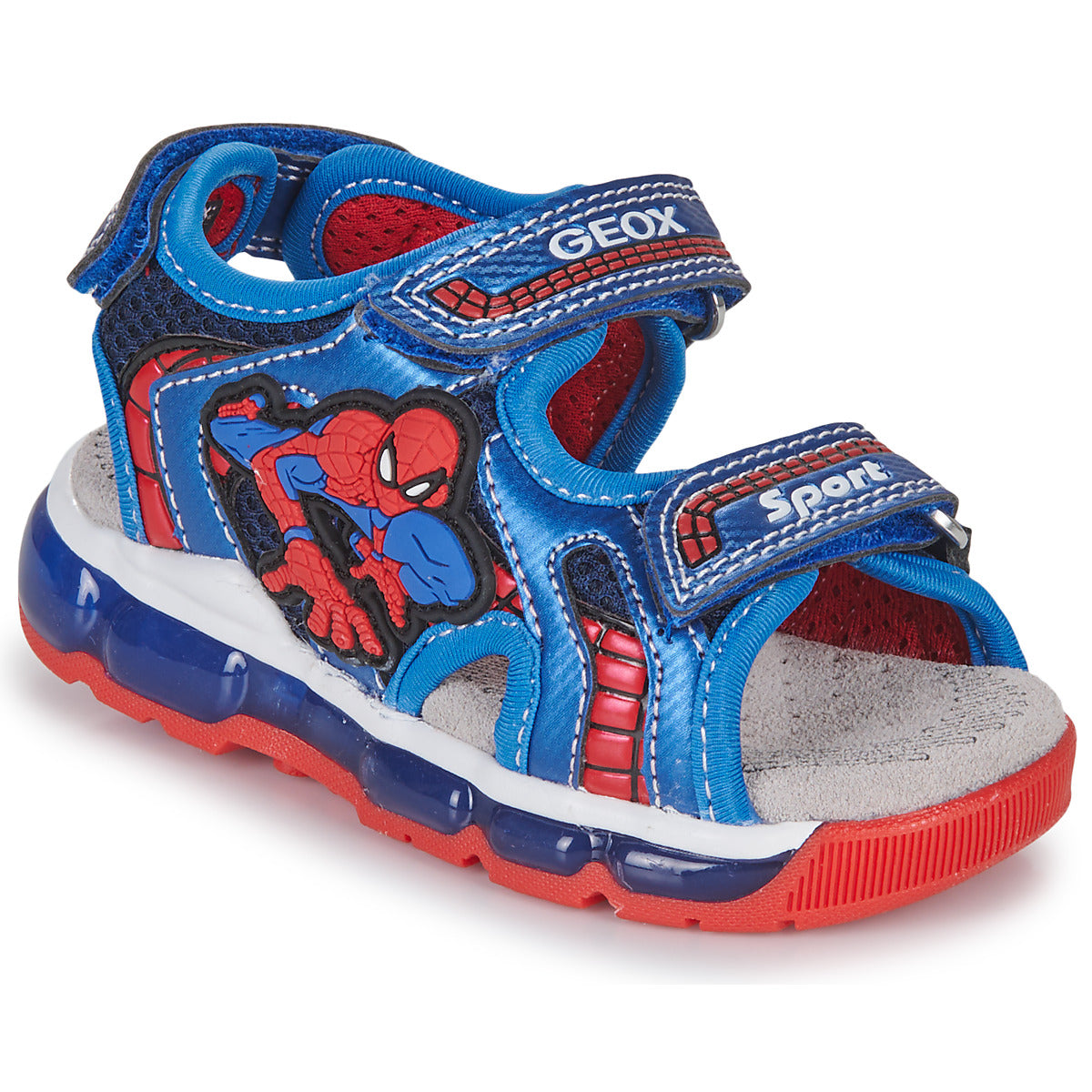 Sandali bambini ragazzo Geox  J SANDAL ANDROID BOY  Blu