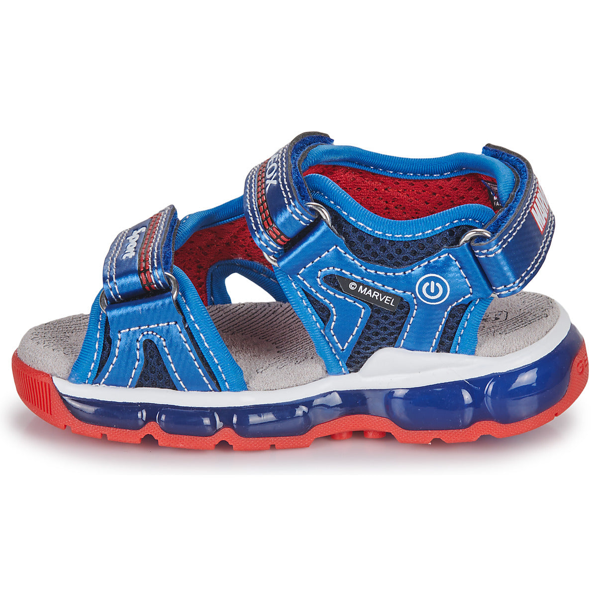 Sandali bambini ragazzo Geox  J SANDAL ANDROID BOY  Blu