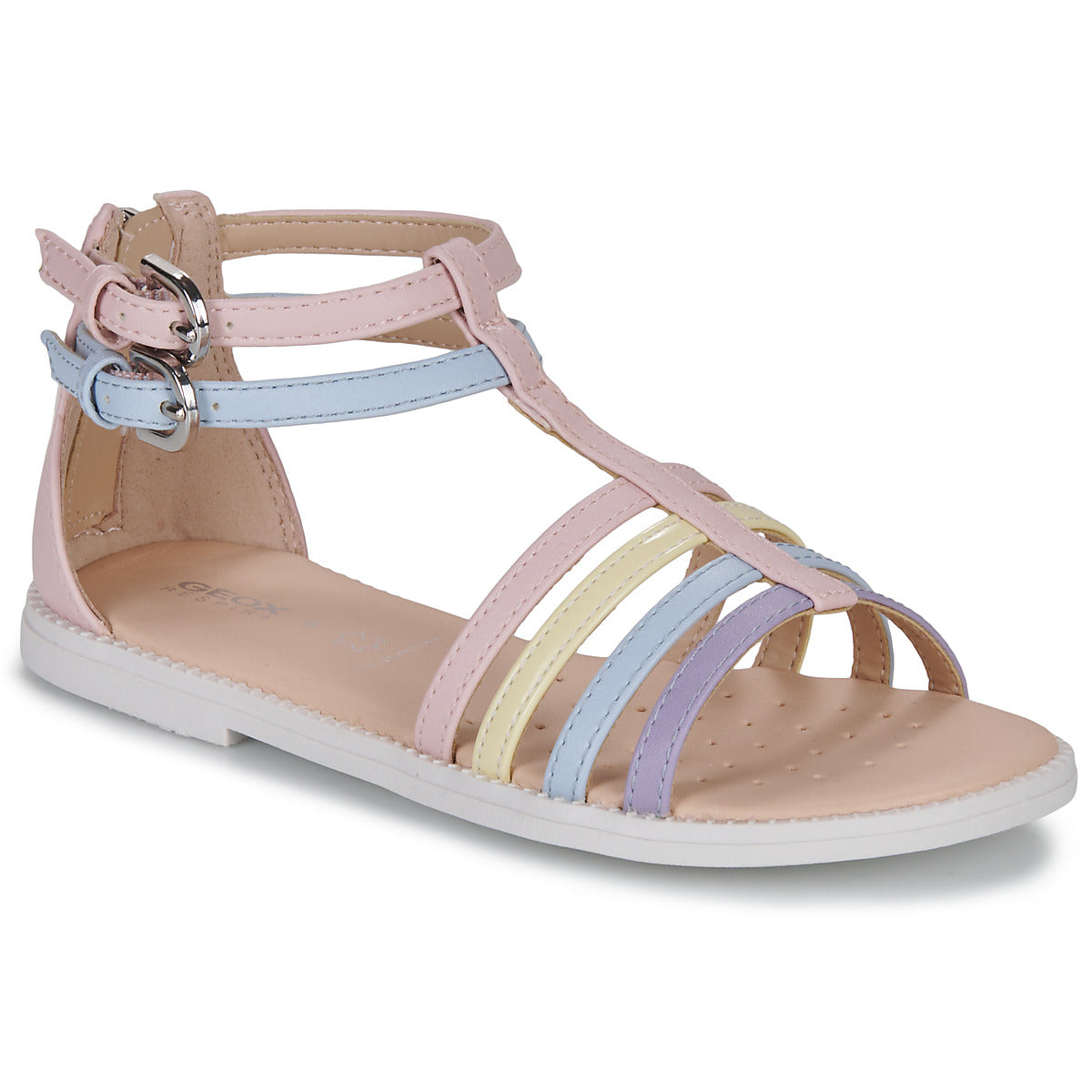 Sandali bambini ragazza Geox  J SANDAL KARLY GIRL  Rosa