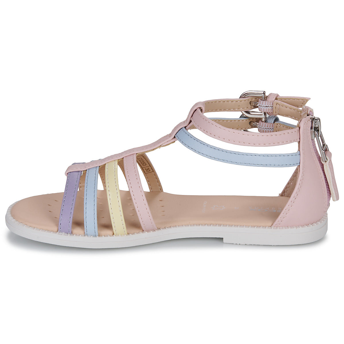 Sandali bambini ragazza Geox  J SANDAL KARLY GIRL  Rosa