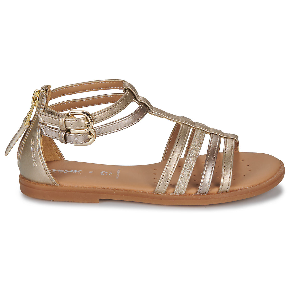 Sandali bambini ragazza Geox  J SANDAL KARLY GIRL  Oro