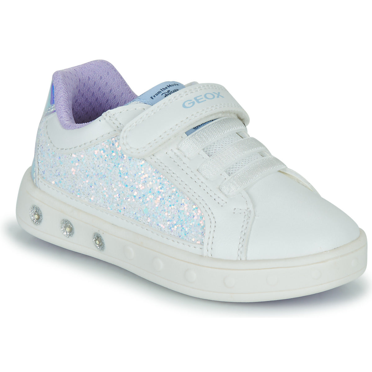 Scarpe bambini ragazza Geox  J SKYLIN GIRL D  Bianco