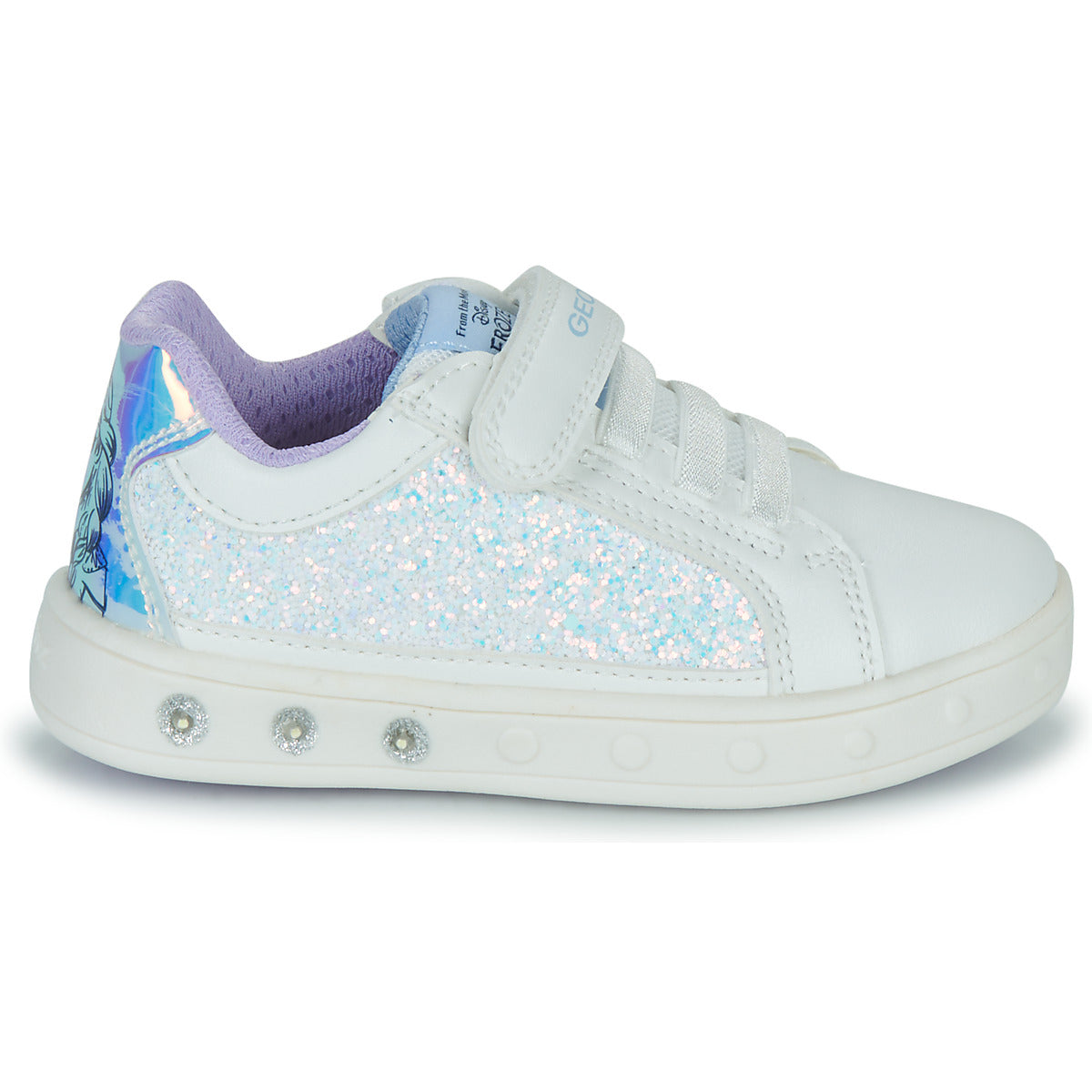 Scarpe bambini ragazza Geox  J SKYLIN GIRL D  Bianco