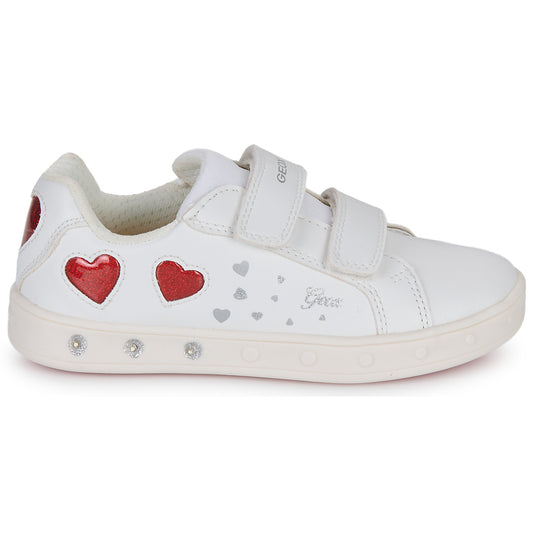 Scarpe bambini ragazza Geox  J SKYLIN GIRL A  Bianco