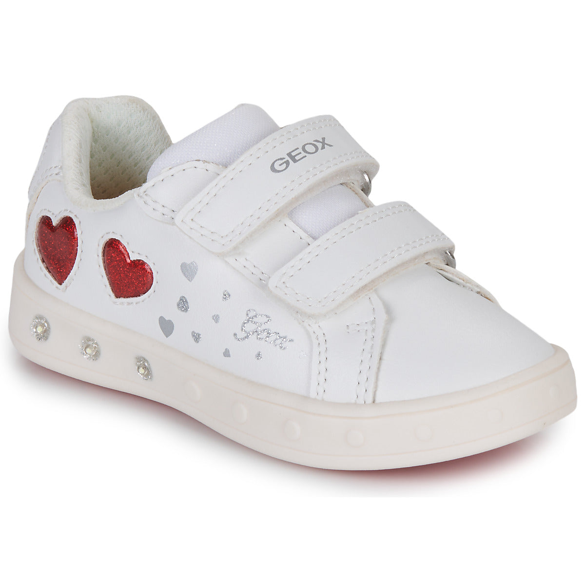 Scarpe bambini ragazza Geox  J SKYLIN GIRL A  Bianco