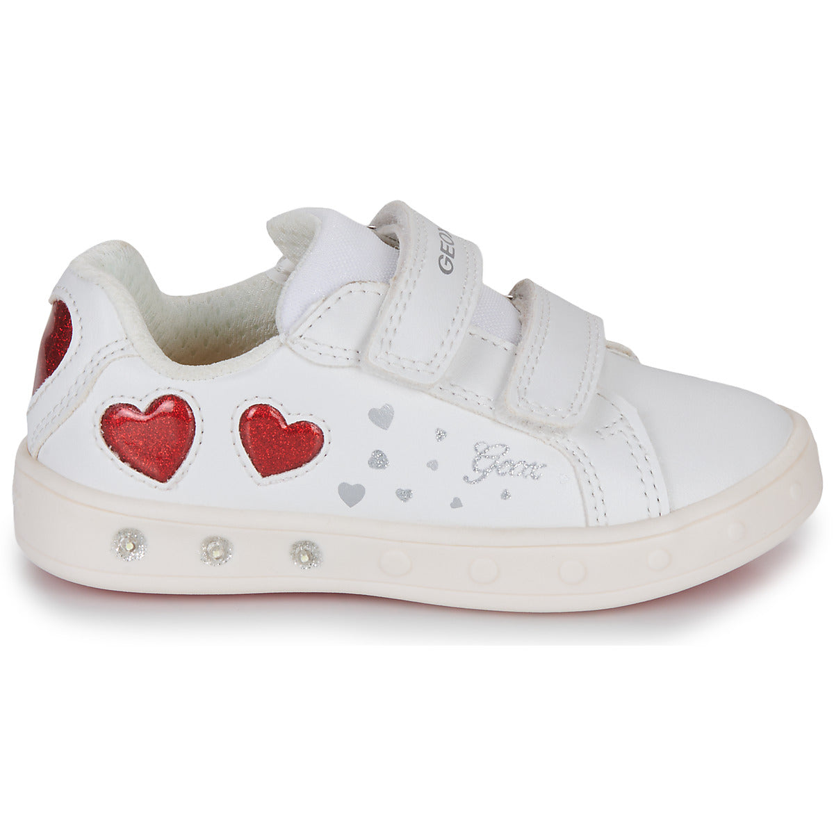 Scarpe bambini ragazza Geox  J SKYLIN GIRL A  Bianco