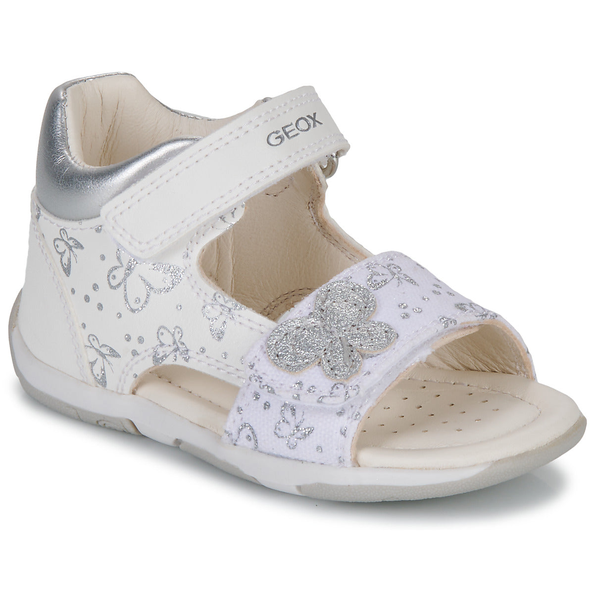 Sandali bambini ragazza Geox  B SANDAL TAPUZ GIRL  Bianco