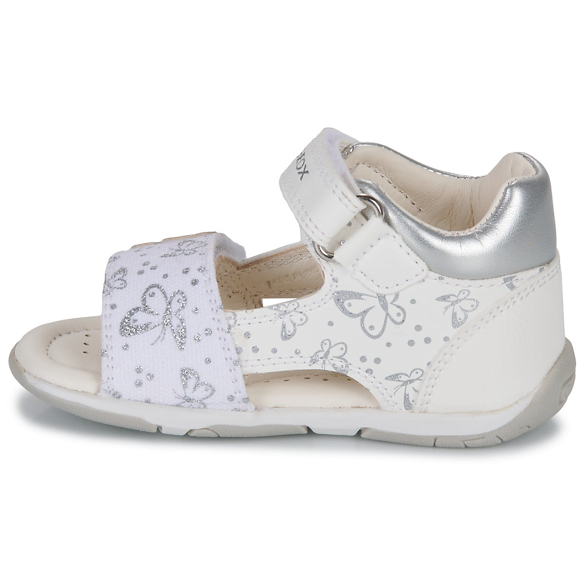 Sandali bambini ragazza Geox  B SANDAL TAPUZ GIRL  Bianco