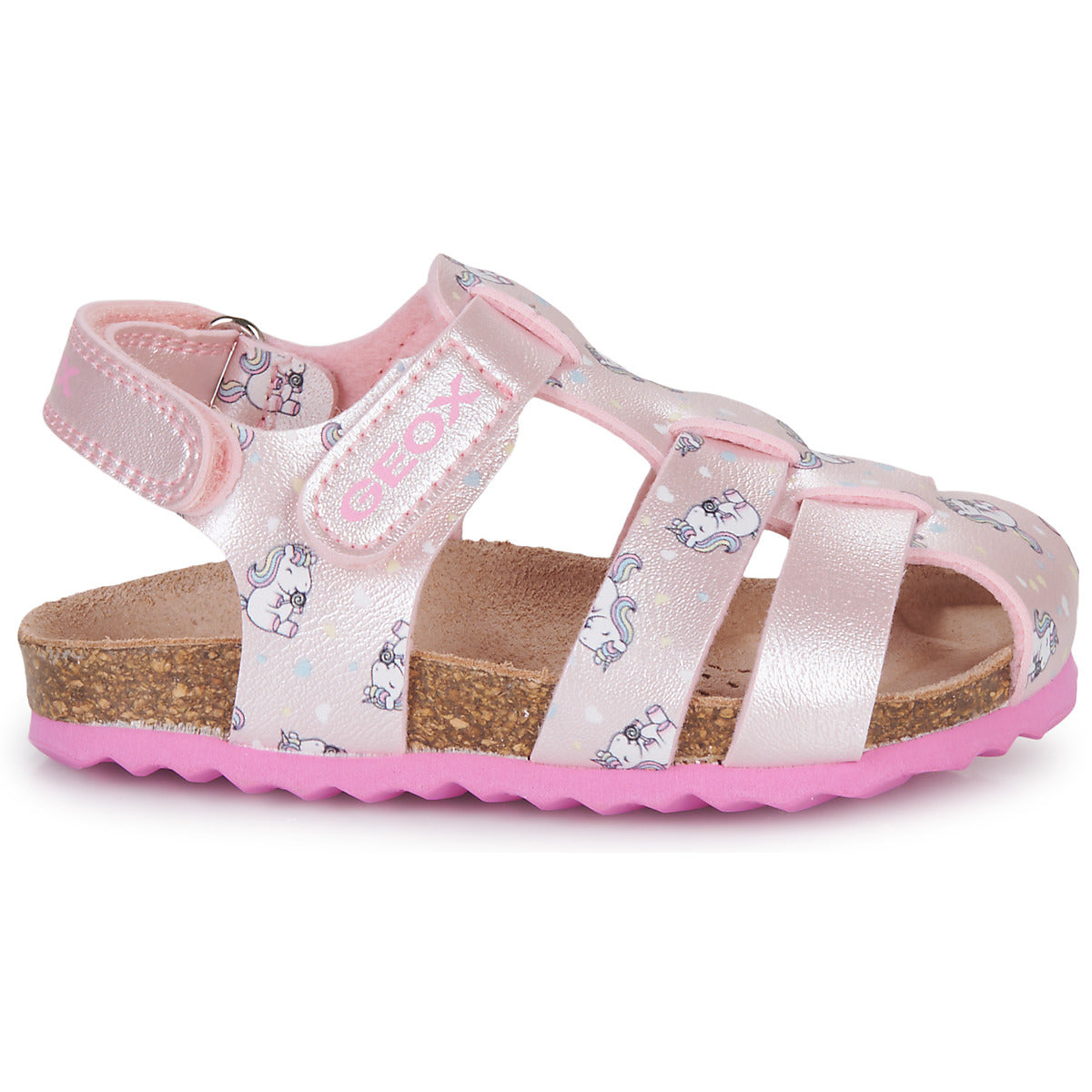 Sandali bambini ragazza Geox  B SANDAL CHALKI GIRL  Rosa