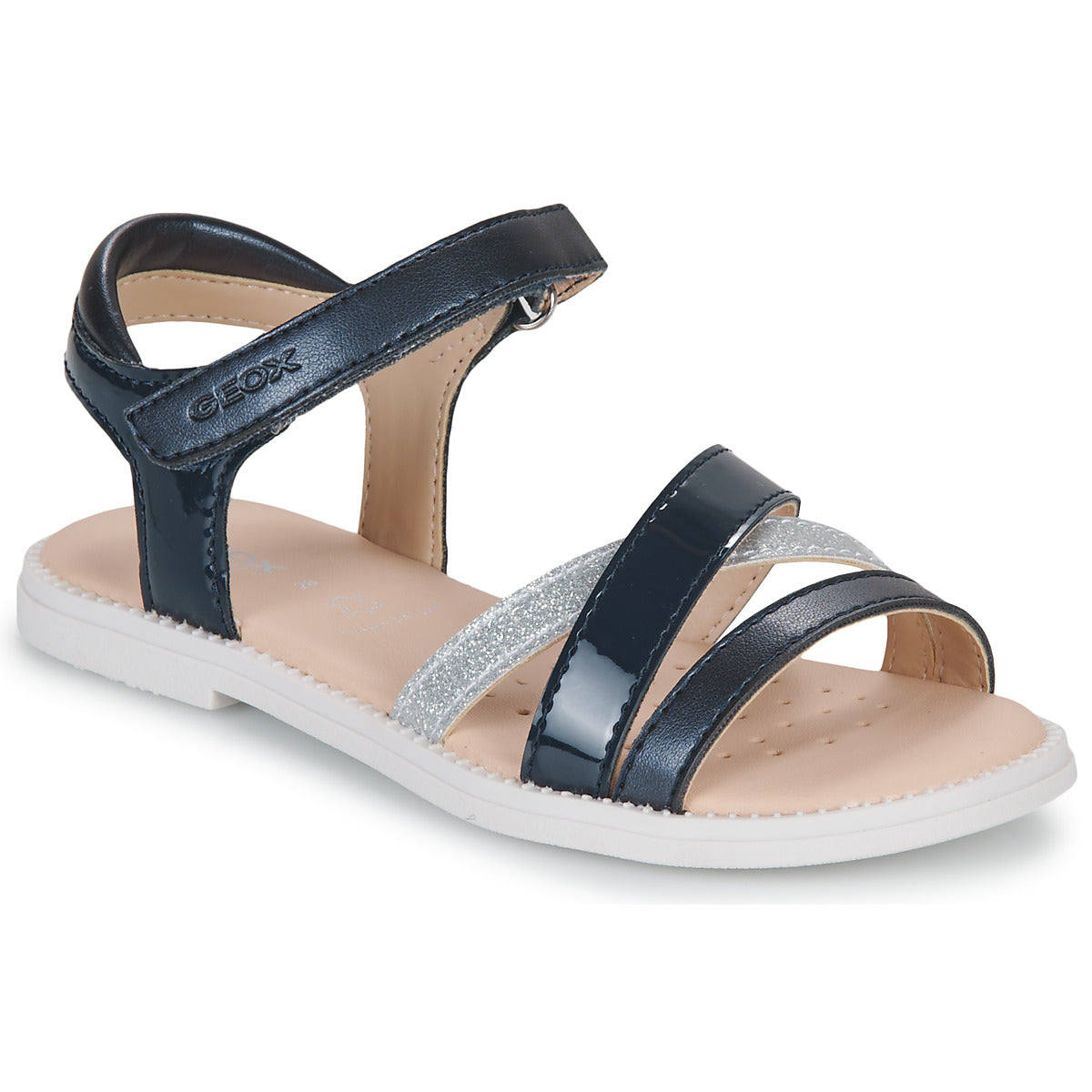 Sandali bambini ragazza Geox  J SANDAL KARLY GIRL  Nero