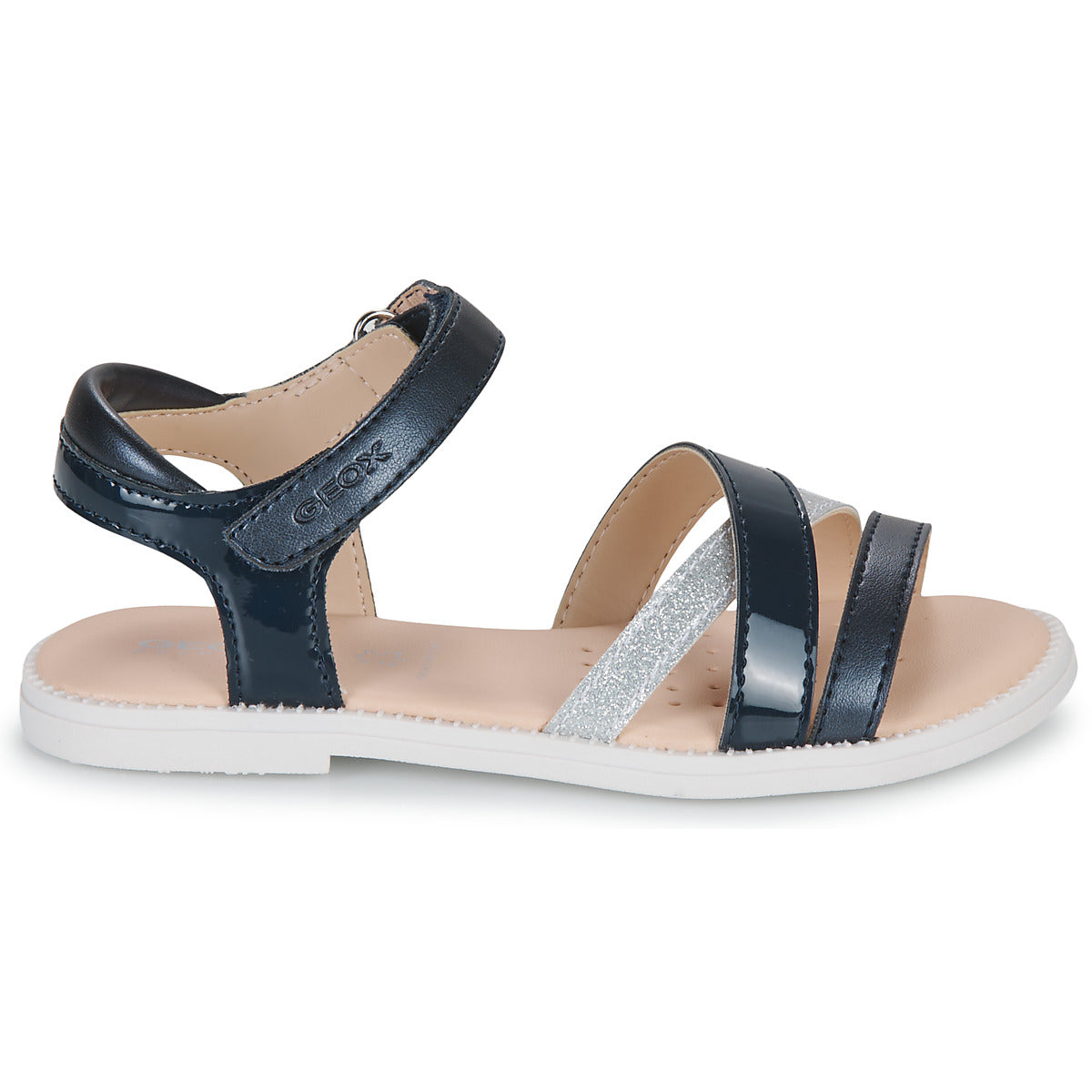 Sandali bambini ragazza Geox  J SANDAL KARLY GIRL  Nero