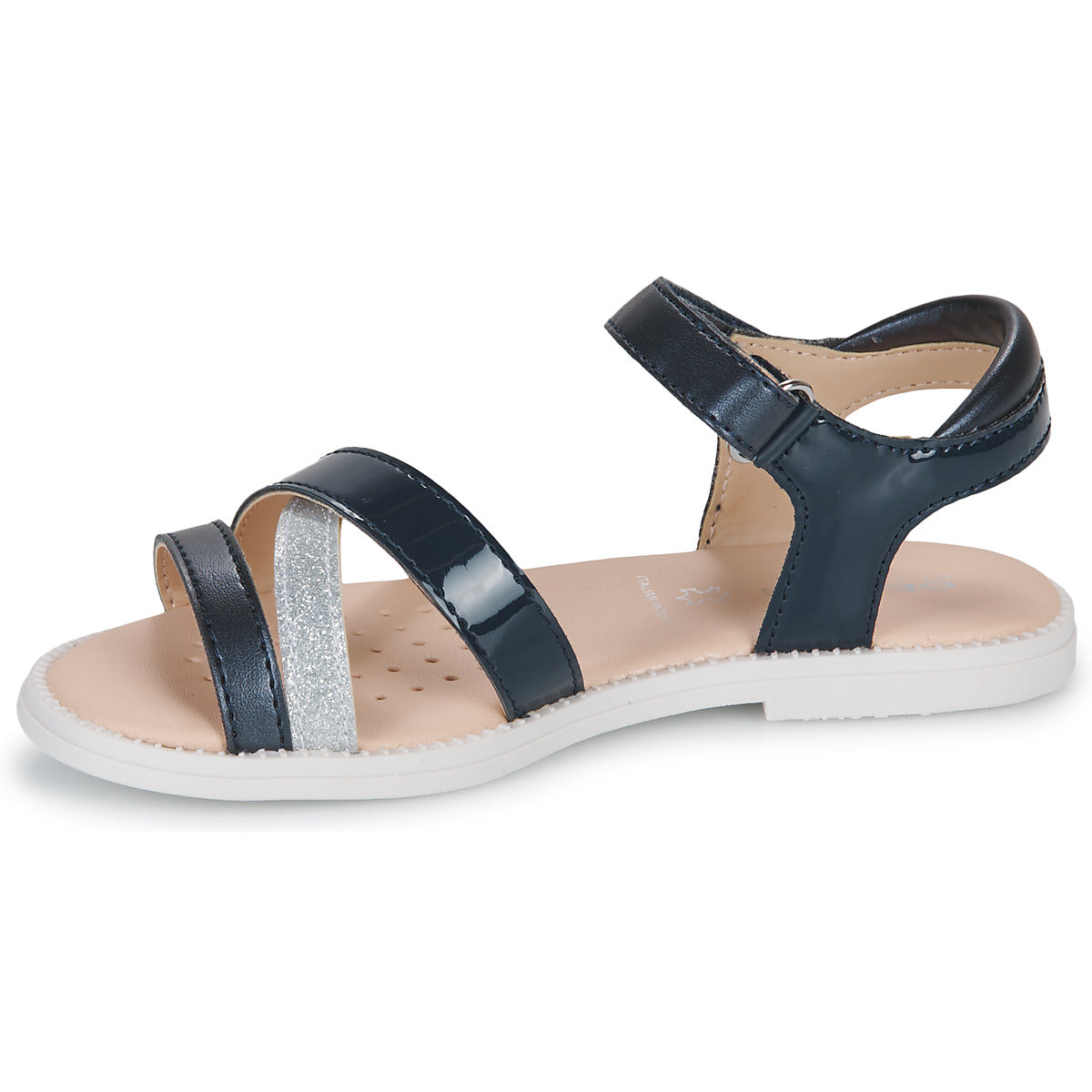 Sandali bambini ragazza Geox  J SANDAL KARLY GIRL  Nero