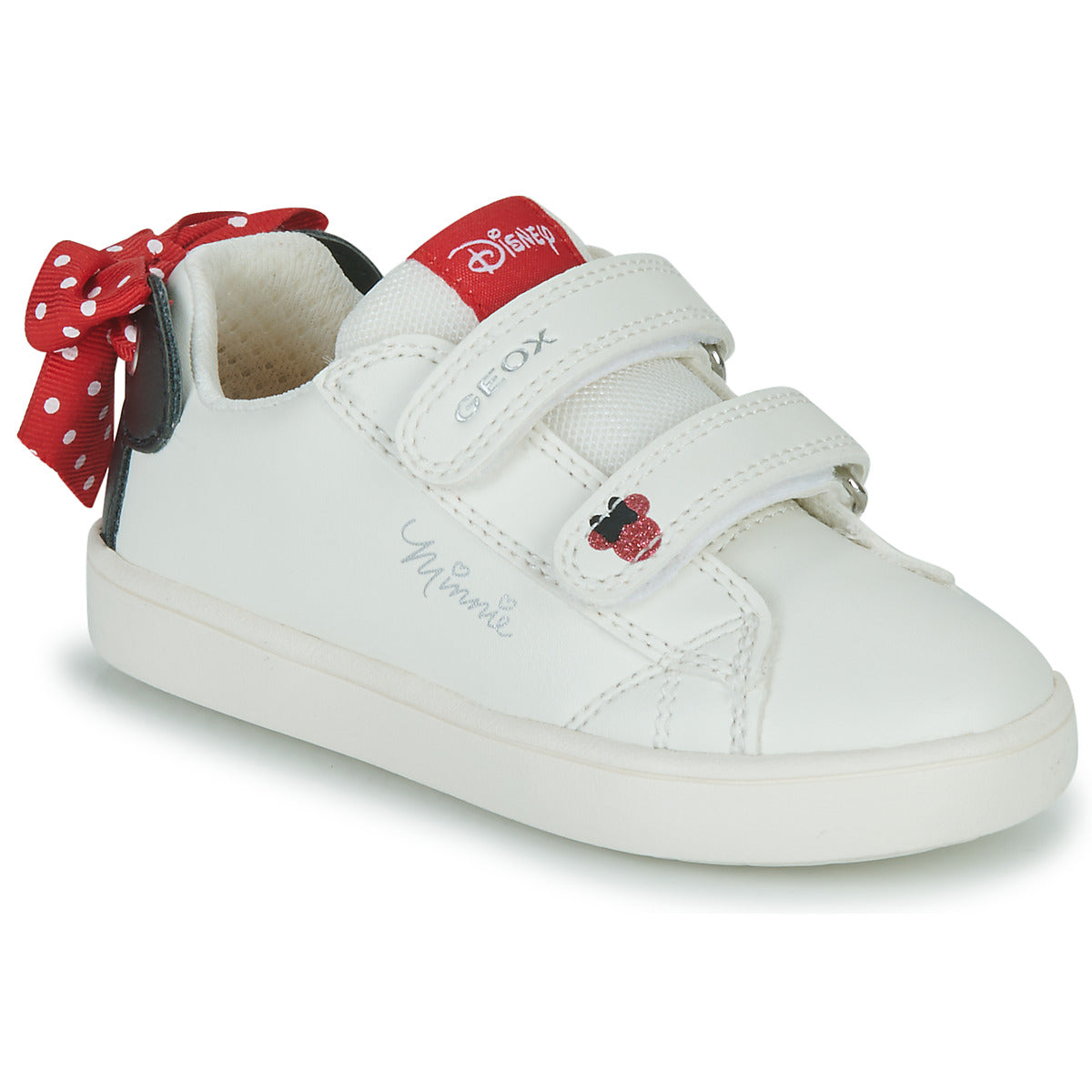 Scarpe bambini ragazza Geox  J KATHE GIRL  Bianco