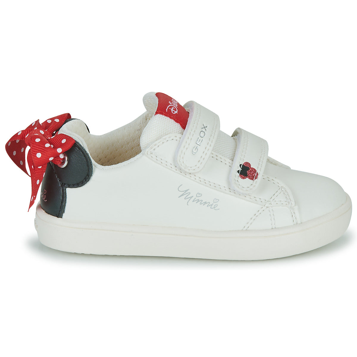 Scarpe bambini ragazza Geox  J KATHE GIRL  Bianco