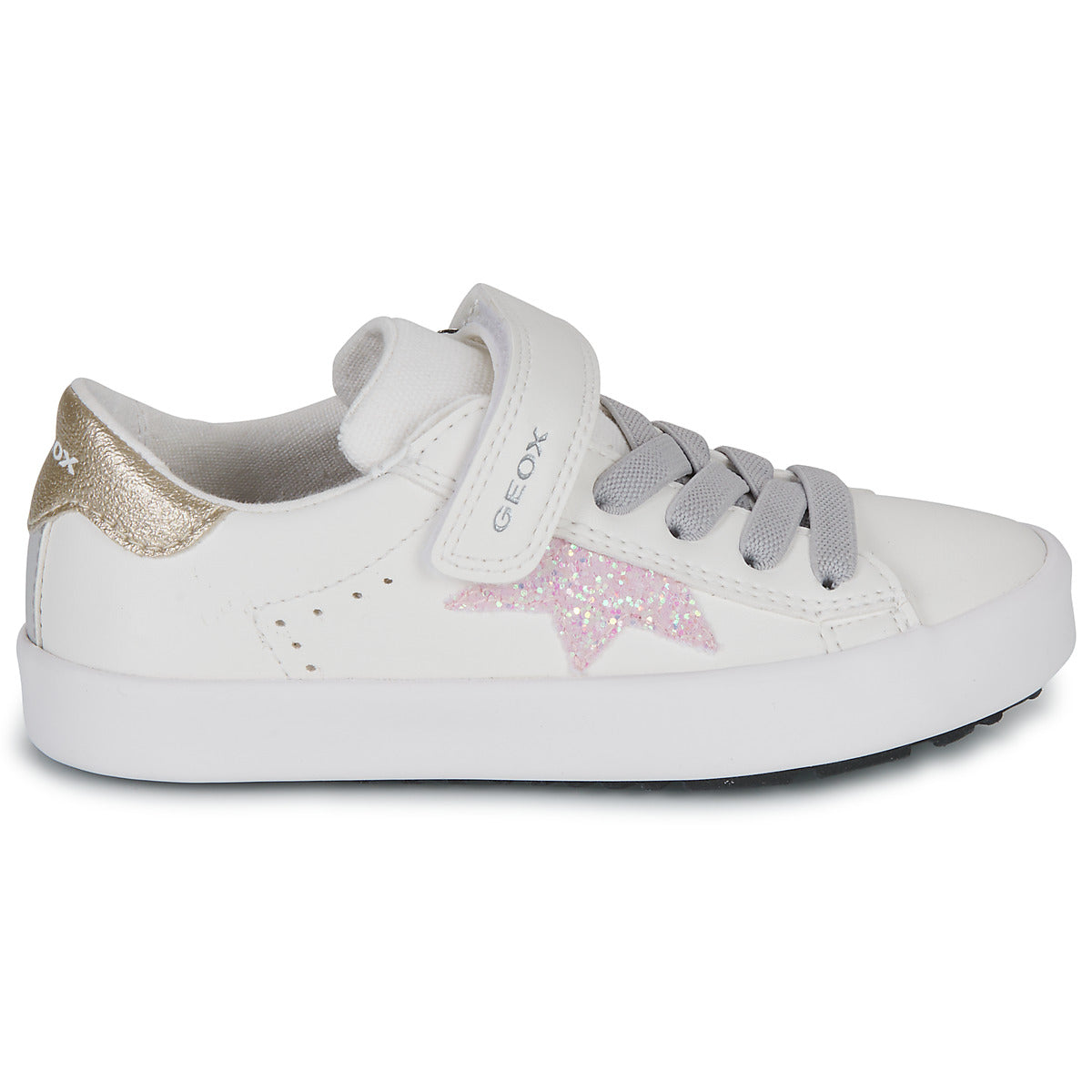 Scarpe bambini ragazza Geox  JR KILWI GIRL  Bianco