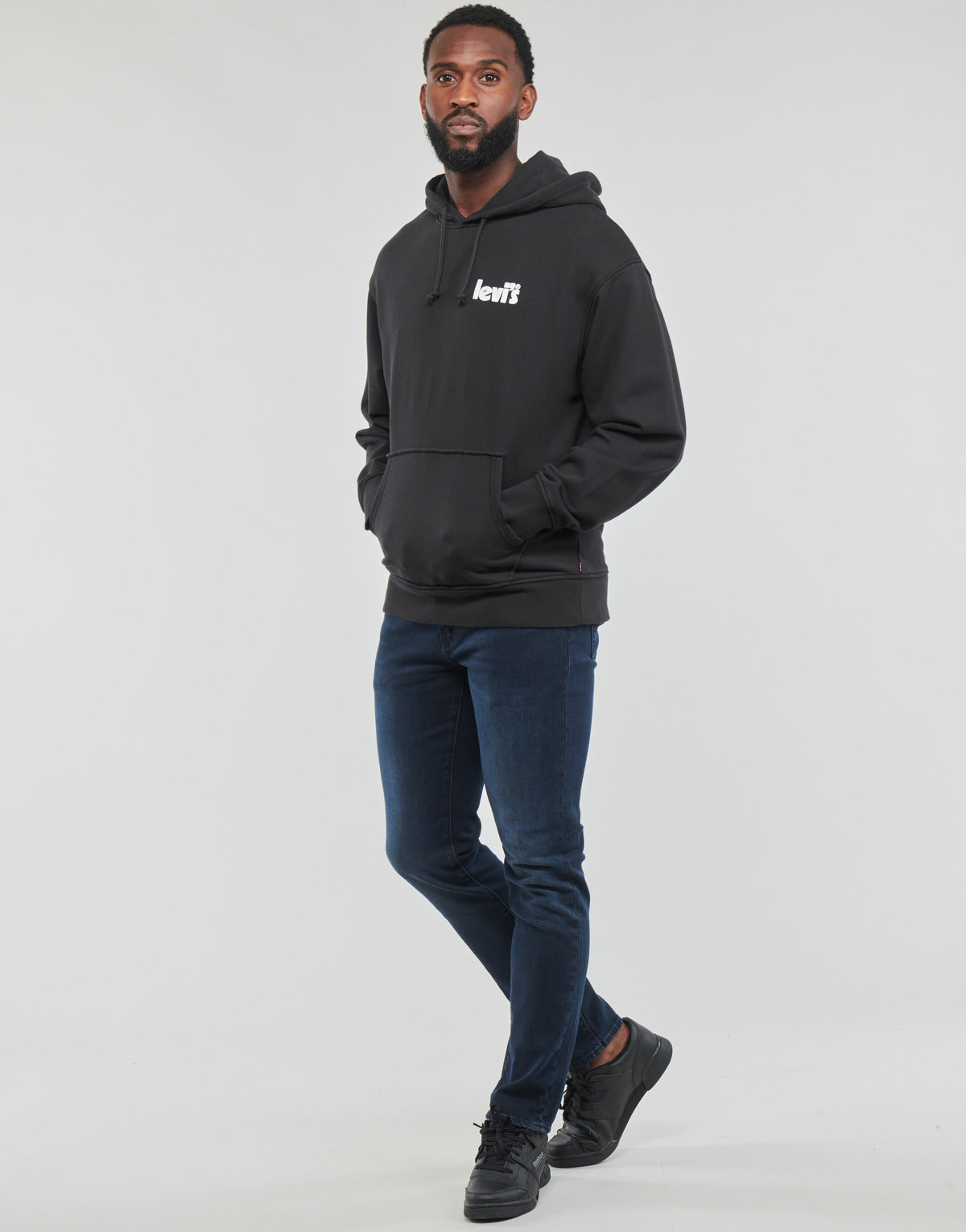 Felpa Uomo Levis  RELAXED GRAPHIC PO  Nero