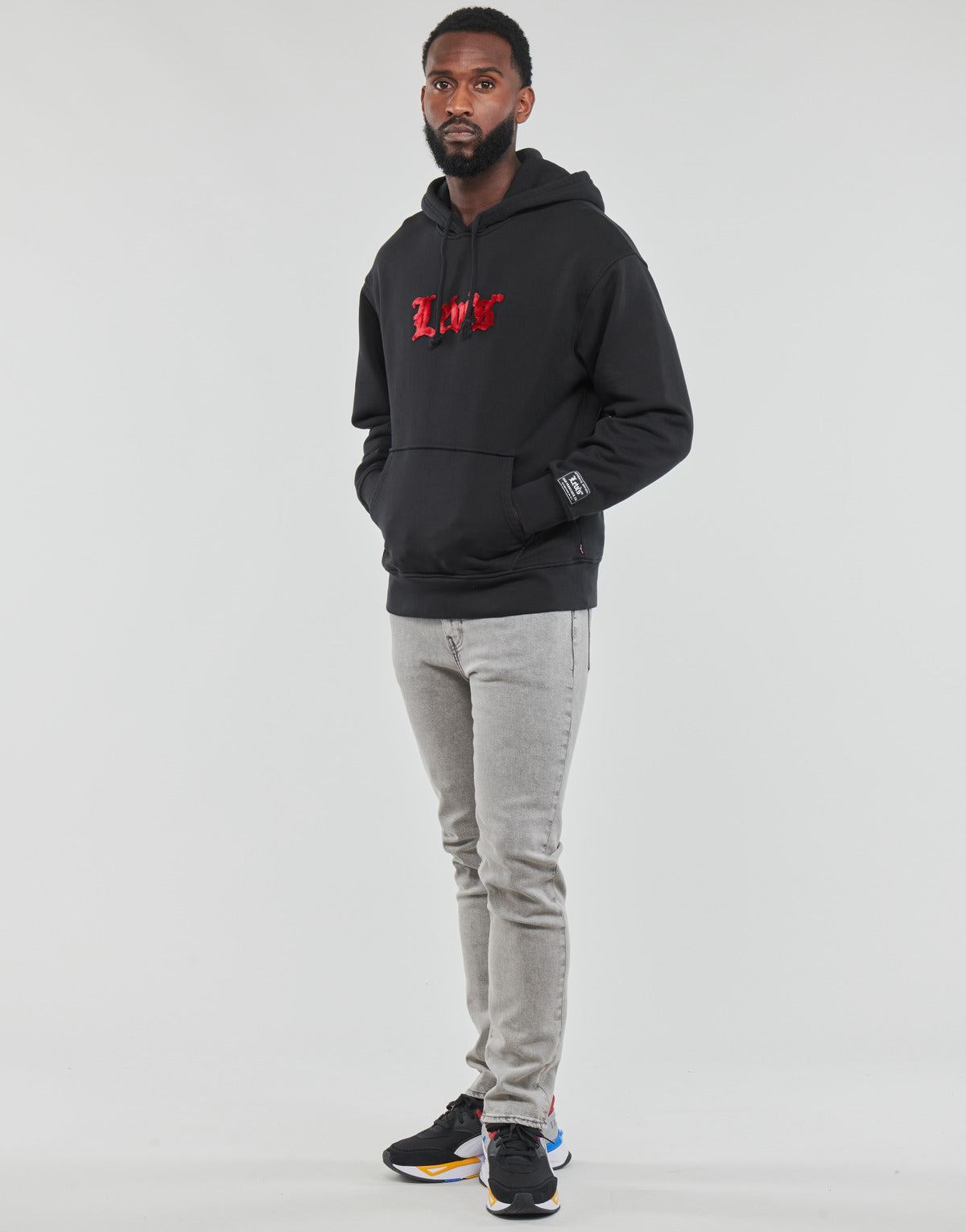 Felpa Uomo Levis  RELAXED GRAPHIC PO  Nero