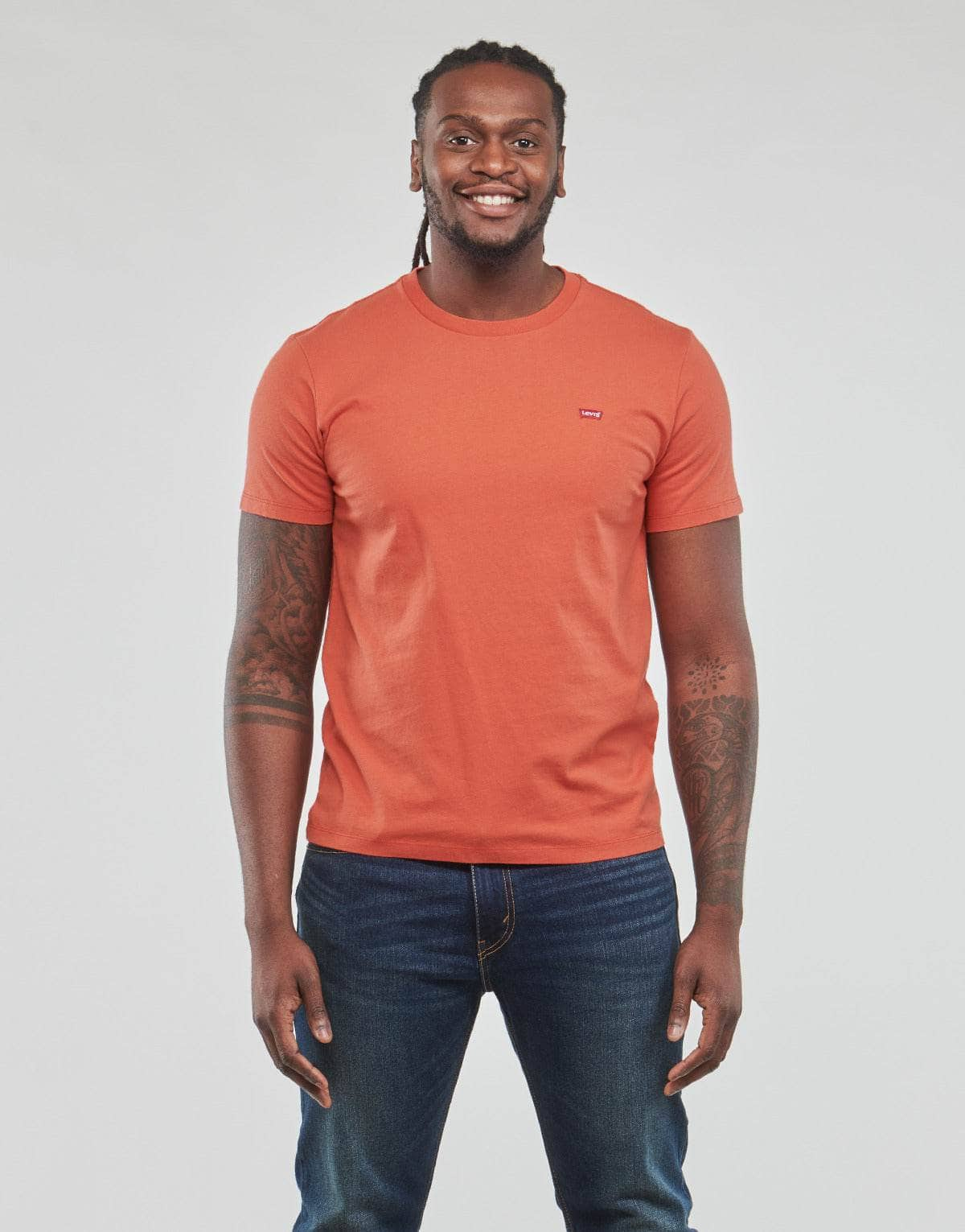 T-shirt Uomo Levis  SS ORIGINAL HM TEE  Arancio