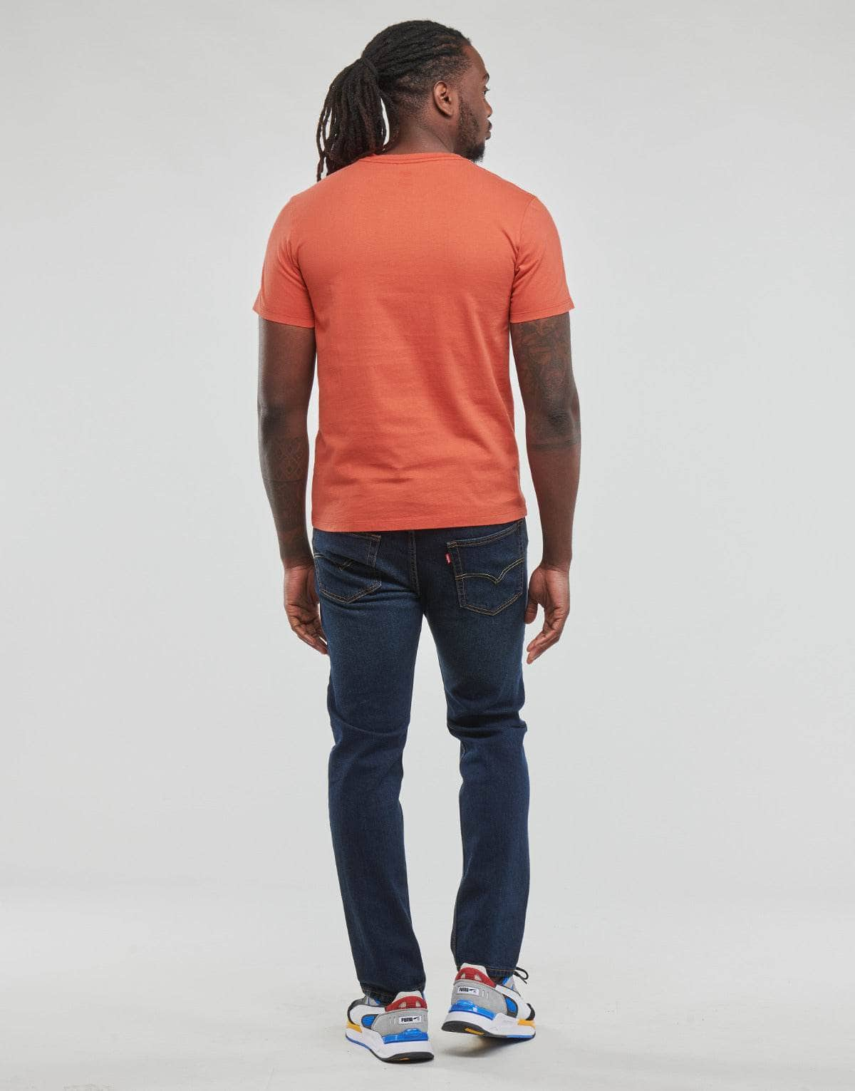 T-shirt Uomo Levis  SS ORIGINAL HM TEE  Arancio