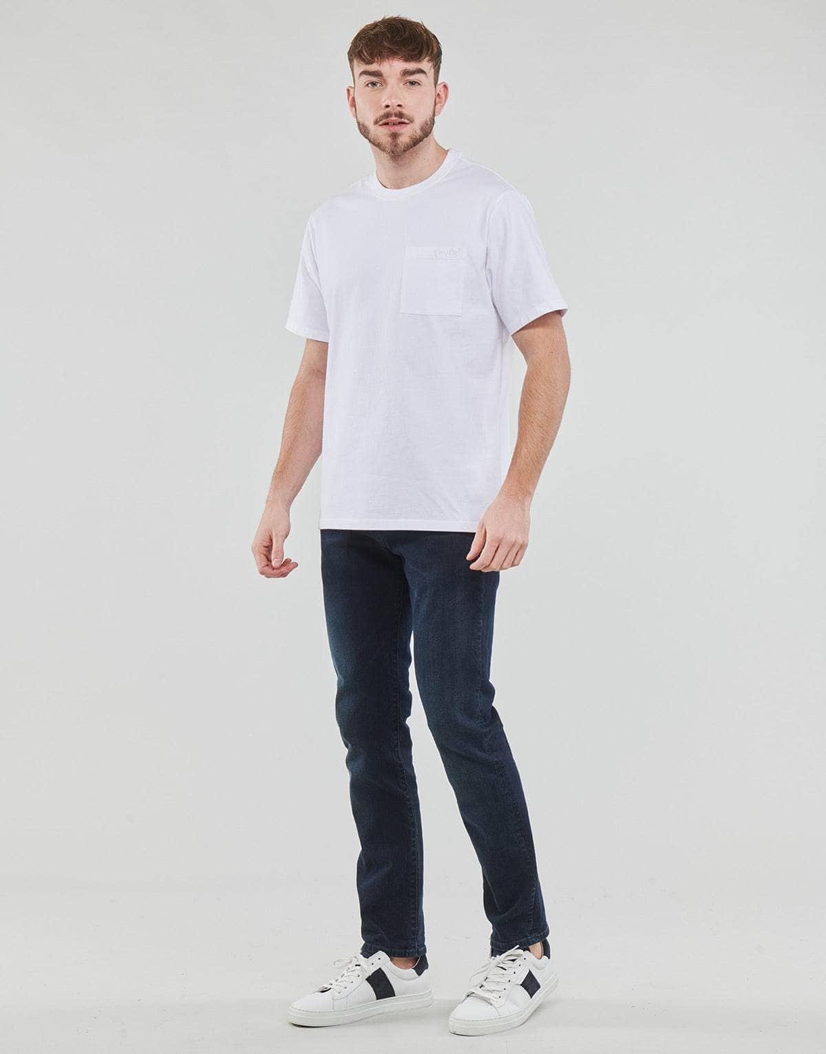 T-shirt Uomo Levis  SS POCKET TEE RLX  Bianco