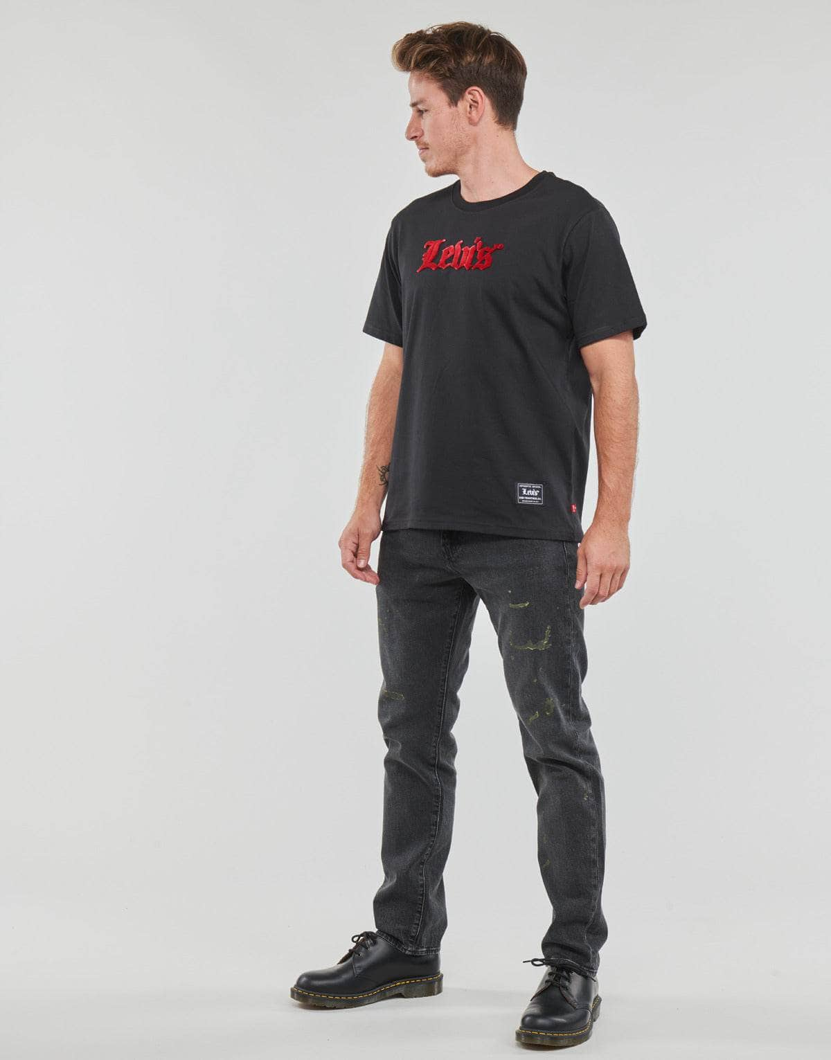 T-shirt Uomo Levis  SS RELAXED FIT TEE  Nero