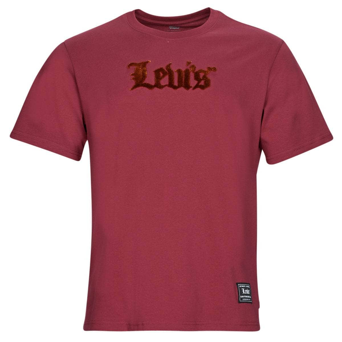 T-shirt Uomo Levis  SS RELAXED FIT TEE  Bordeaux