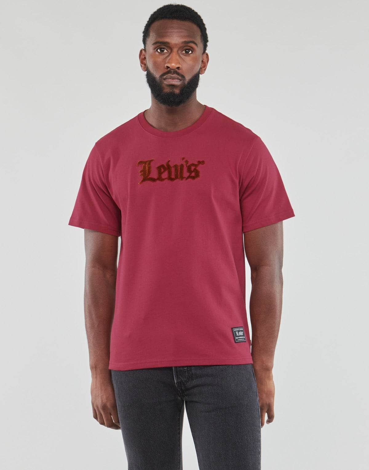 T-shirt Uomo Levis  SS RELAXED FIT TEE  Bordeaux