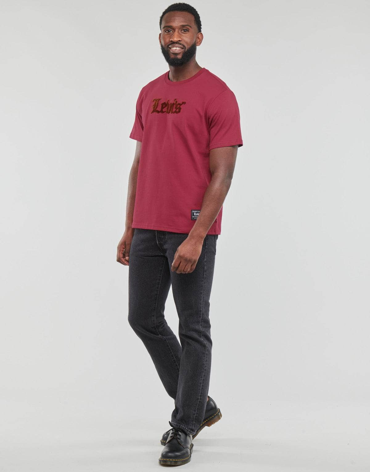 T-shirt Uomo Levis  SS RELAXED FIT TEE  Bordeaux