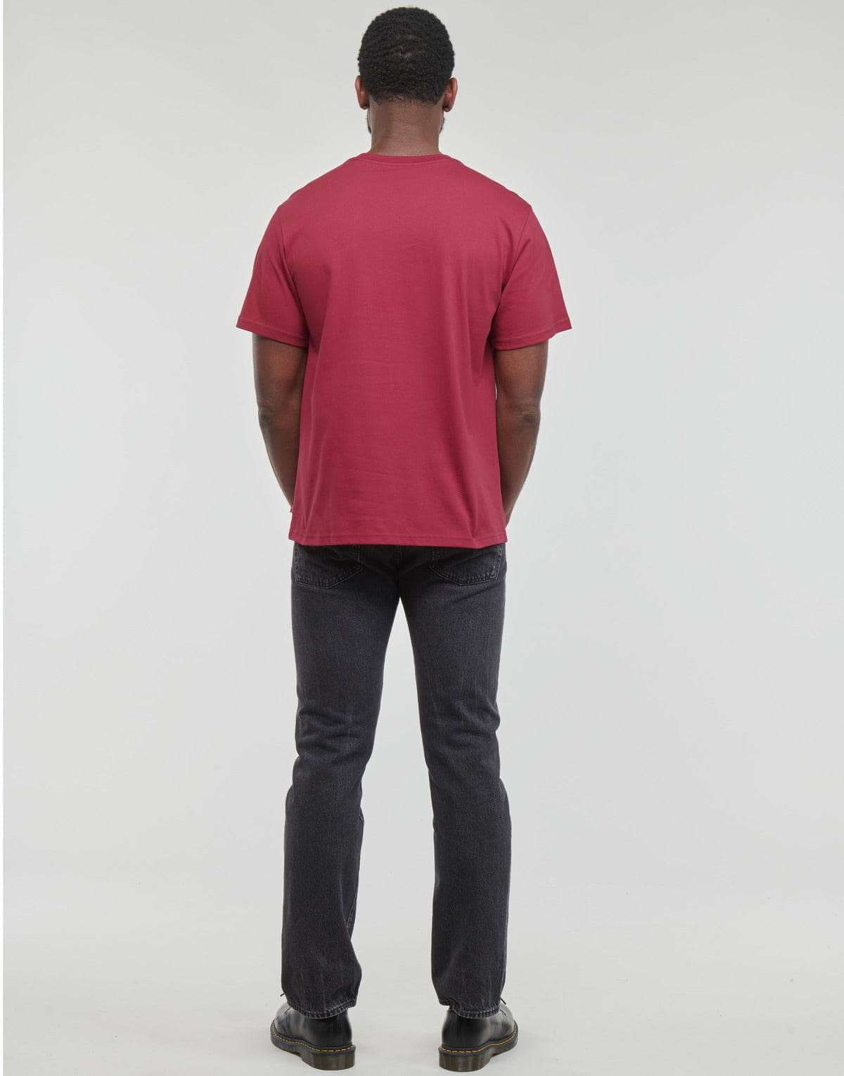 T-shirt Uomo Levis  SS RELAXED FIT TEE  Bordeaux