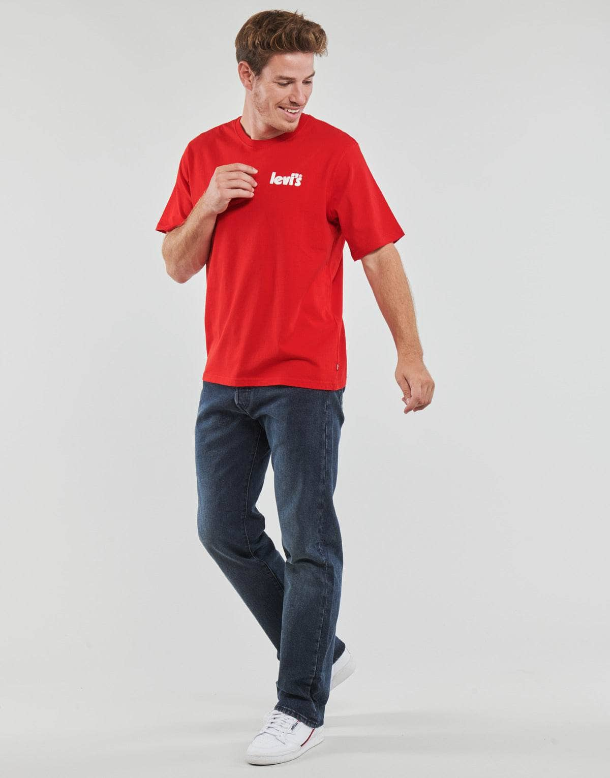 T-shirt Uomo Levis  SS RELAXED FIT TEE  Rosso