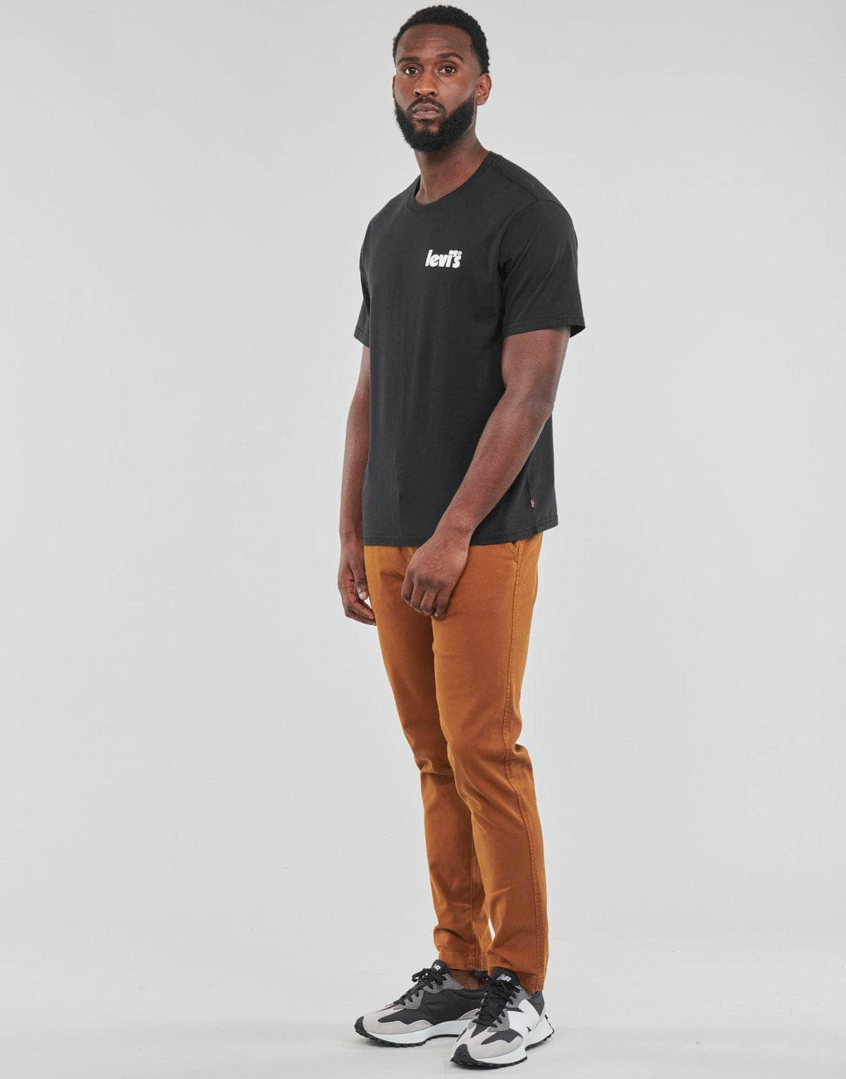 T-shirt Uomo Levis  SS RELAXED FIT TEE  Nero